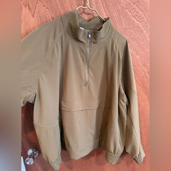 Athleta BOUNDLESS POPOVER olive size‎ 2x - Picture 8 of 11